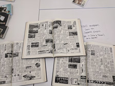 Newspaper scrapbooks
